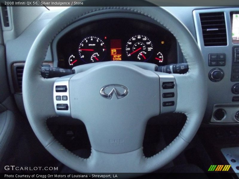 Silver Indulgence / Stone 2008 Infiniti QX 56