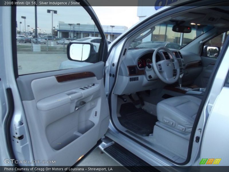 Silver Indulgence / Stone 2008 Infiniti QX 56