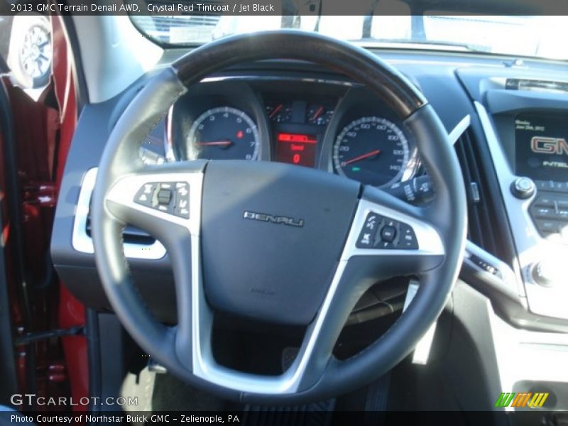 Crystal Red Tintcoat / Jet Black 2013 GMC Terrain Denali AWD