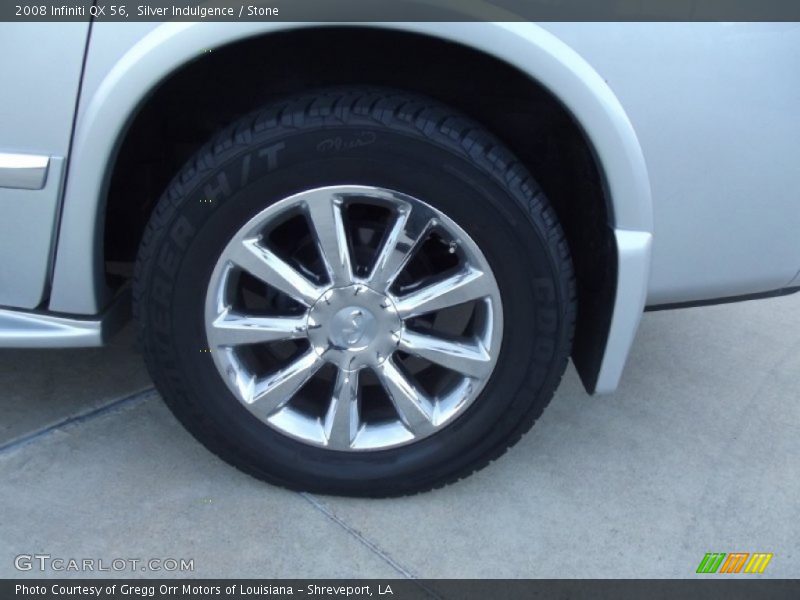 Silver Indulgence / Stone 2008 Infiniti QX 56