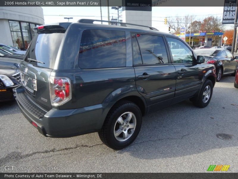 Sage Brush Pearl / Gray 2006 Honda Pilot EX-L 4WD