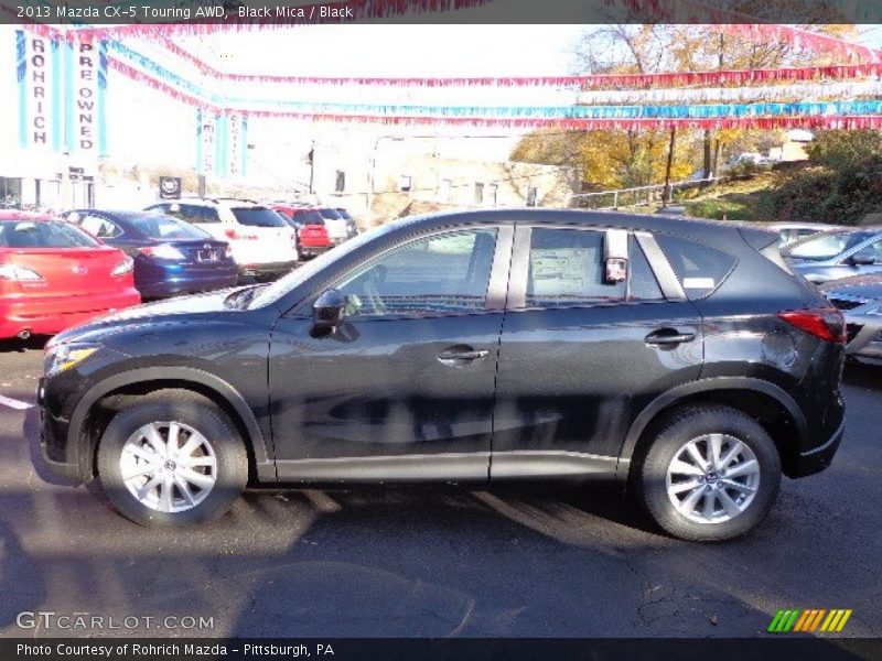 Black Mica / Black 2013 Mazda CX-5 Touring AWD
