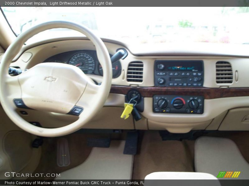 Light Driftwood Metallic / Light Oak 2000 Chevrolet Impala