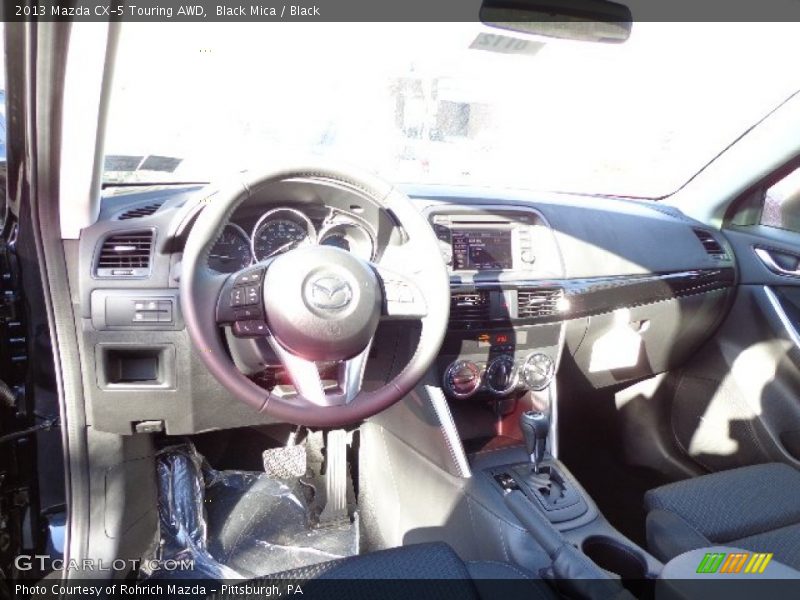 Black Mica / Black 2013 Mazda CX-5 Touring AWD