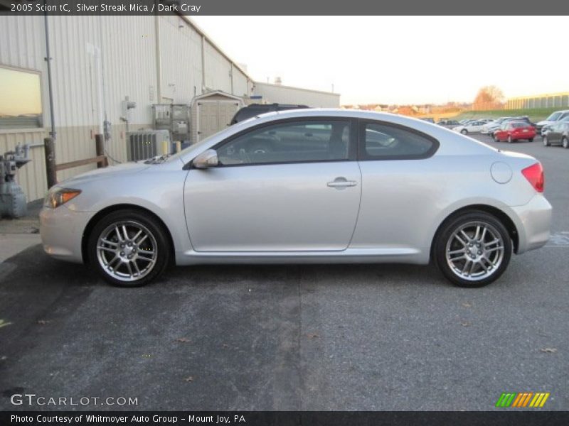 Silver Streak Mica / Dark Gray 2005 Scion tC