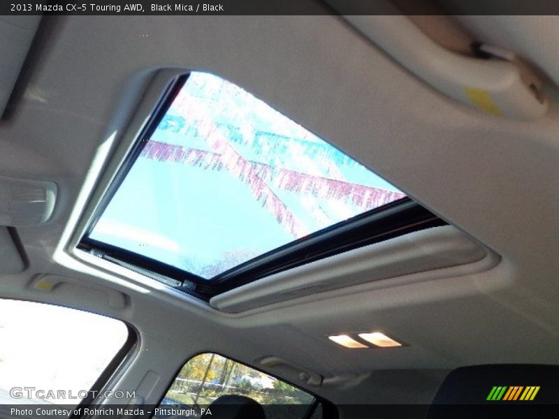 Black Mica / Black 2013 Mazda CX-5 Touring AWD
