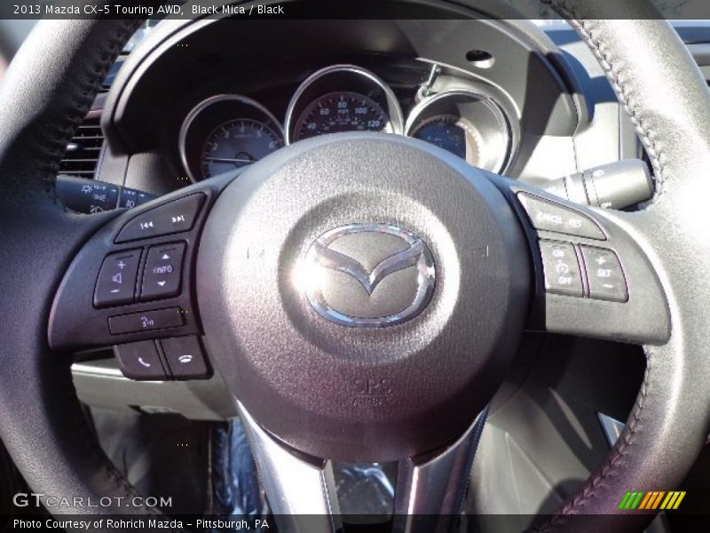 Black Mica / Black 2013 Mazda CX-5 Touring AWD