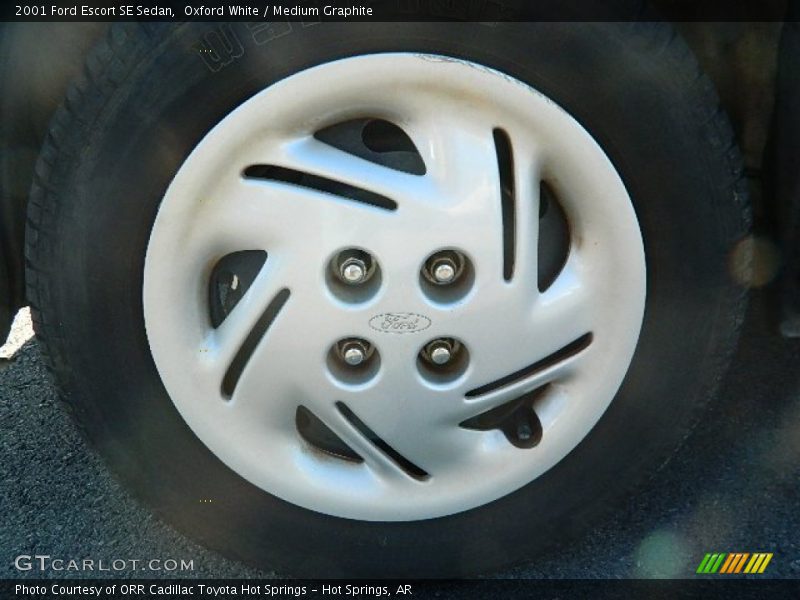Oxford White / Medium Graphite 2001 Ford Escort SE Sedan