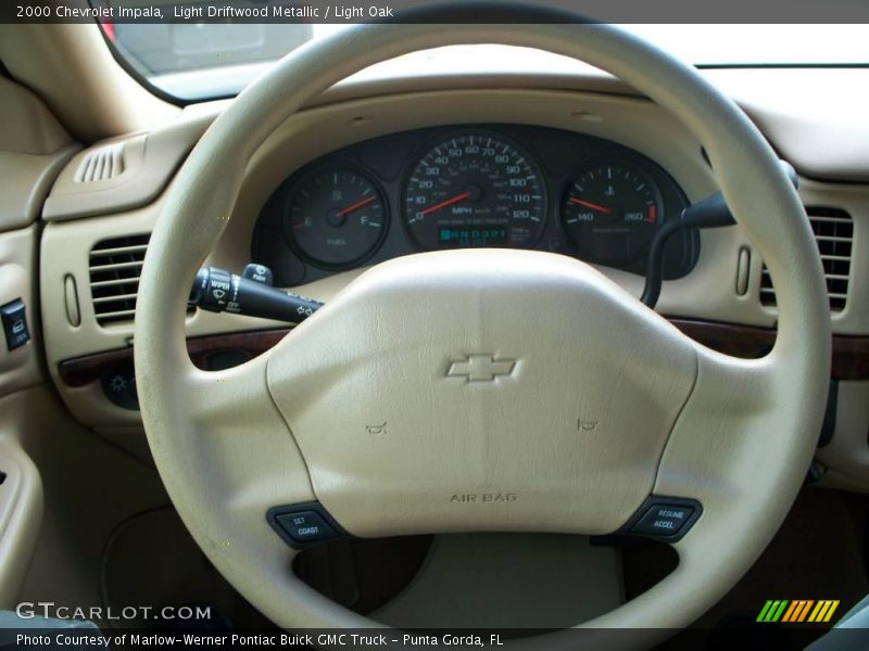 Light Driftwood Metallic / Light Oak 2000 Chevrolet Impala