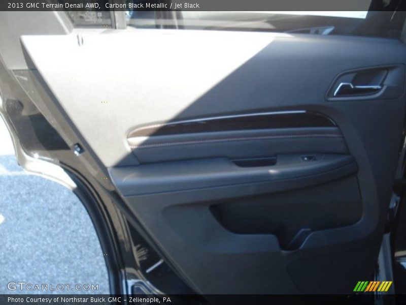 Carbon Black Metallic / Jet Black 2013 GMC Terrain Denali AWD