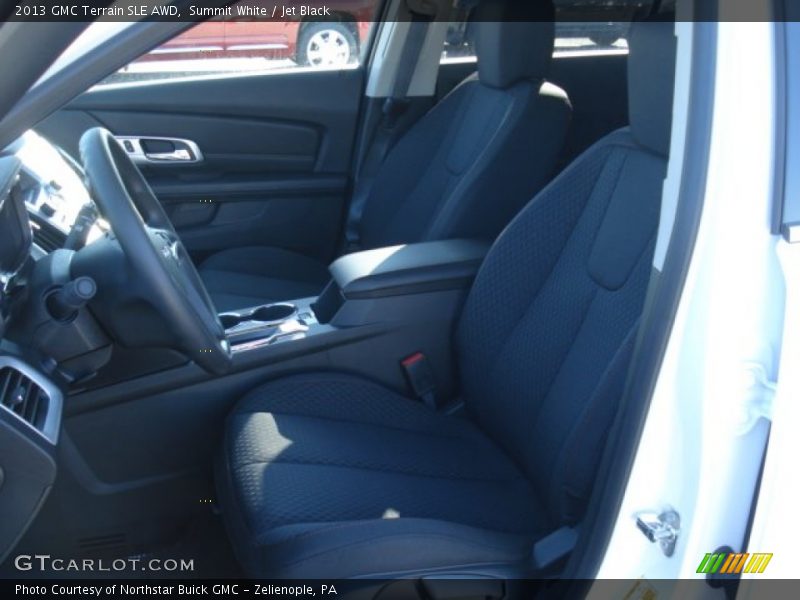 Summit White / Jet Black 2013 GMC Terrain SLE AWD