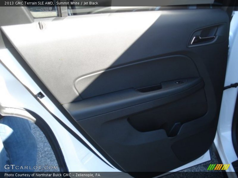 Summit White / Jet Black 2013 GMC Terrain SLE AWD
