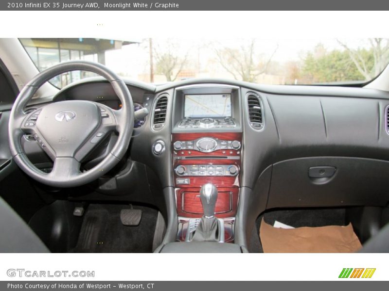 Moonlight White / Graphite 2010 Infiniti EX 35 Journey AWD