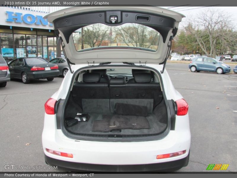 Moonlight White / Graphite 2010 Infiniti EX 35 Journey AWD