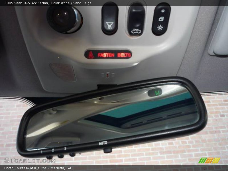 Polar White / Sand Beige 2005 Saab 9-5 Arc Sedan