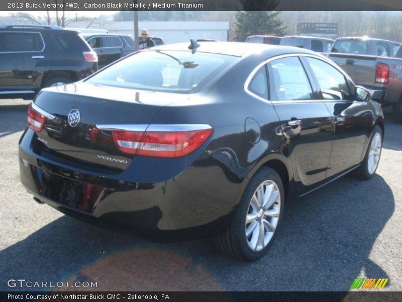 Carbon Black Metallic / Medium Titanium 2013 Buick Verano FWD