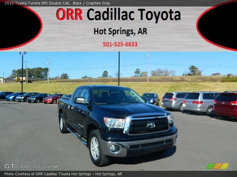 Black / Graphite Gray 2010 Toyota Tundra SR5 Double Cab