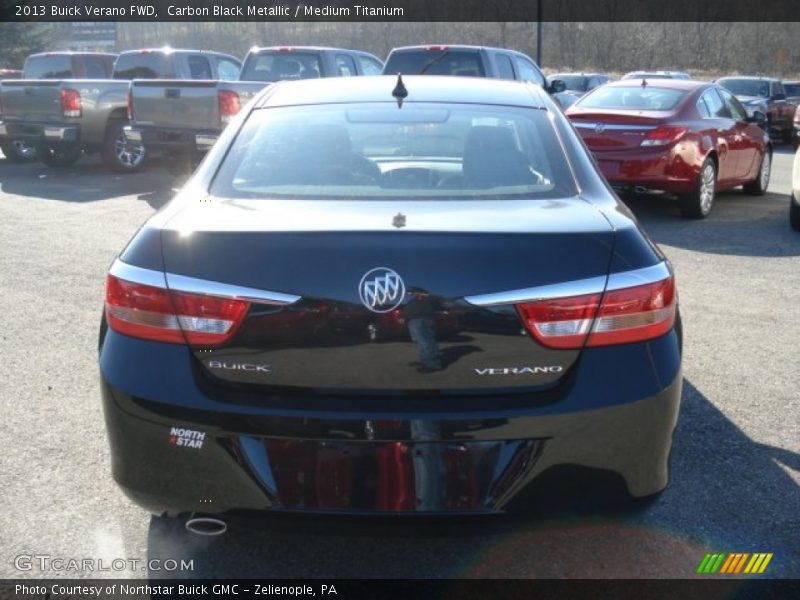 Carbon Black Metallic / Medium Titanium 2013 Buick Verano FWD
