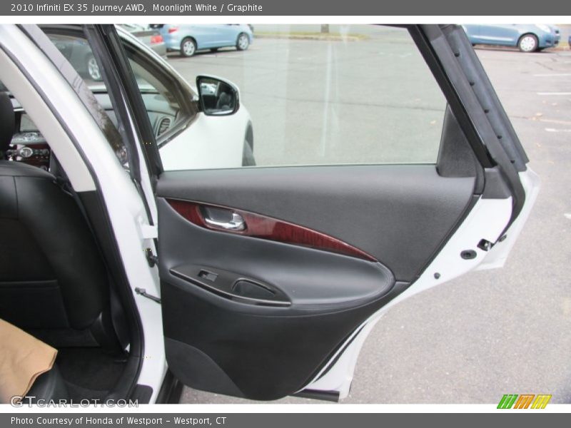 Moonlight White / Graphite 2010 Infiniti EX 35 Journey AWD