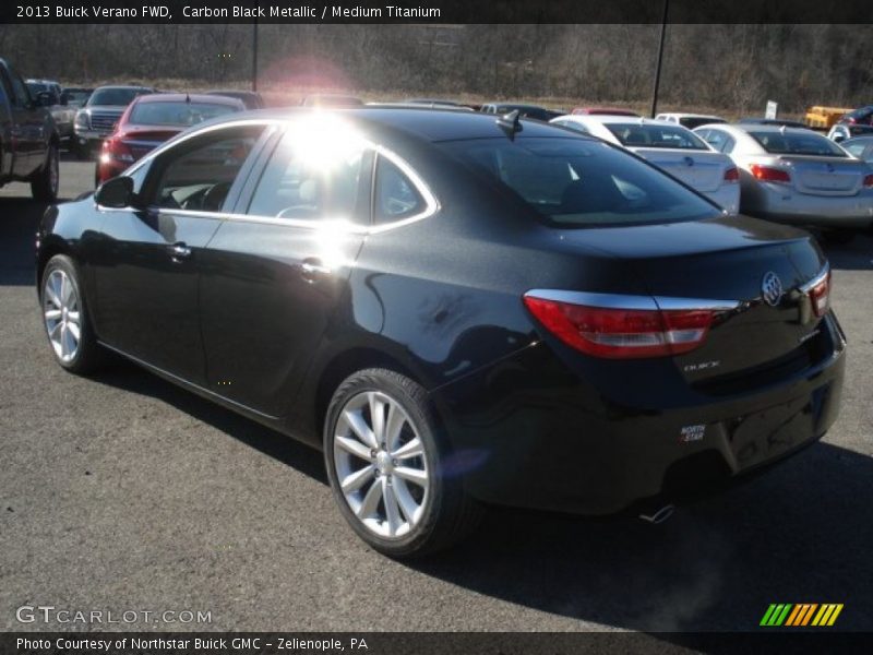 Carbon Black Metallic / Medium Titanium 2013 Buick Verano FWD