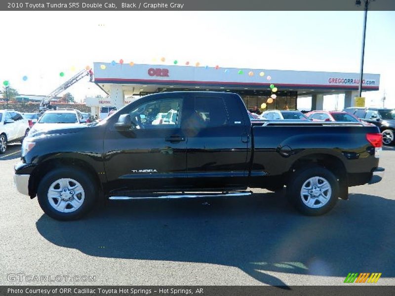 Black / Graphite Gray 2010 Toyota Tundra SR5 Double Cab