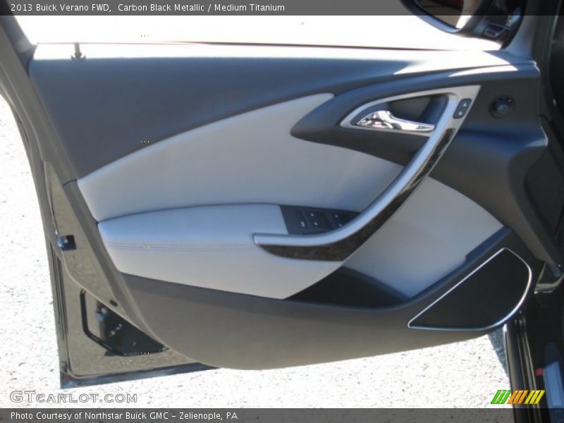 Carbon Black Metallic / Medium Titanium 2013 Buick Verano FWD