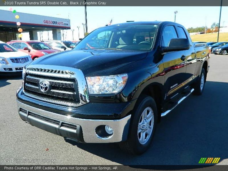 Black / Graphite Gray 2010 Toyota Tundra SR5 Double Cab