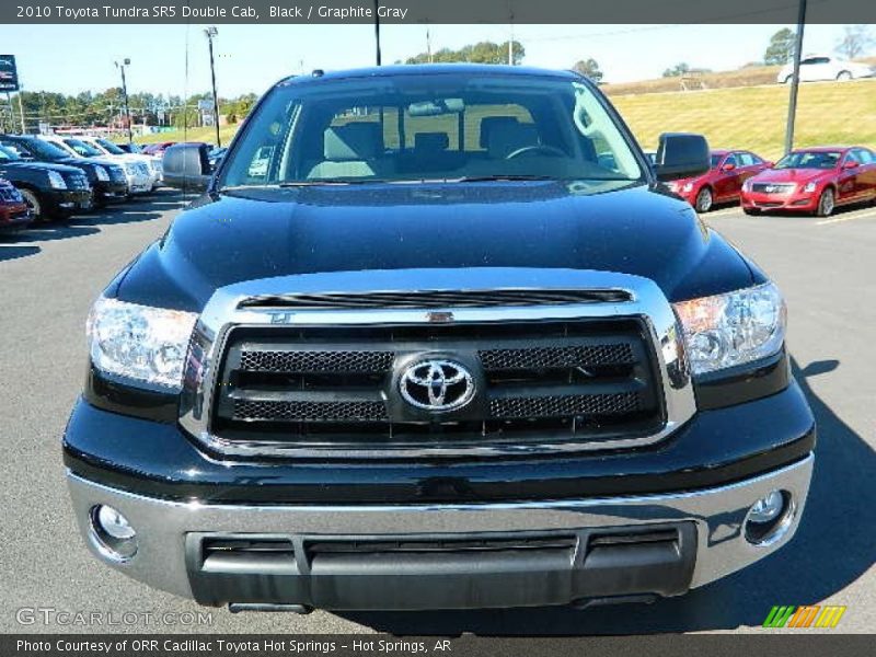 Black / Graphite Gray 2010 Toyota Tundra SR5 Double Cab
