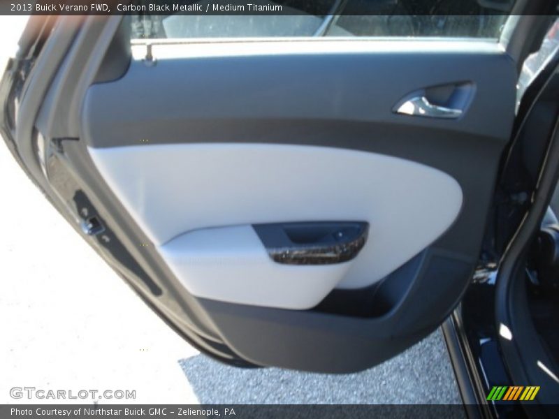 Carbon Black Metallic / Medium Titanium 2013 Buick Verano FWD