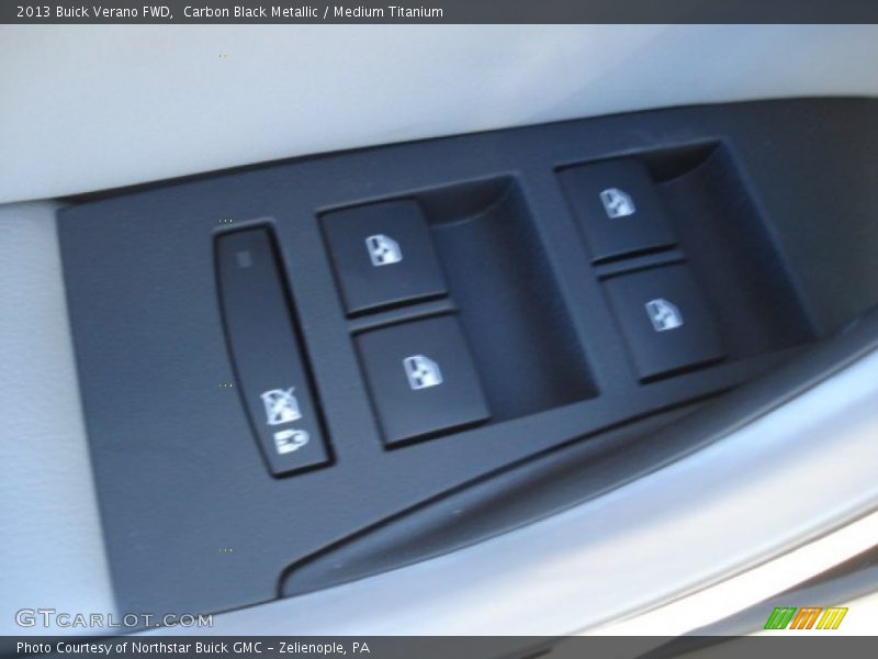 Carbon Black Metallic / Medium Titanium 2013 Buick Verano FWD