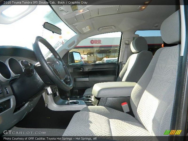 Black / Graphite Gray 2010 Toyota Tundra SR5 Double Cab