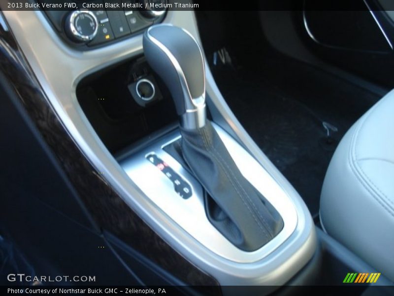 Carbon Black Metallic / Medium Titanium 2013 Buick Verano FWD