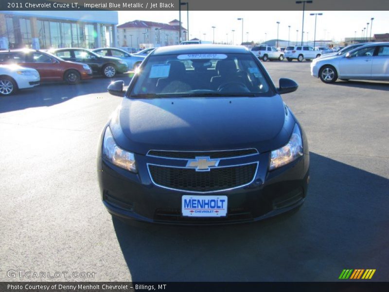 Imperial Blue Metallic / Jet Black 2011 Chevrolet Cruze LT