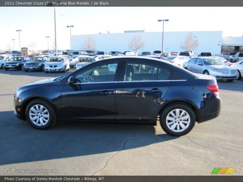 Imperial Blue Metallic / Jet Black 2011 Chevrolet Cruze LT