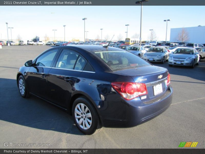 Imperial Blue Metallic / Jet Black 2011 Chevrolet Cruze LT