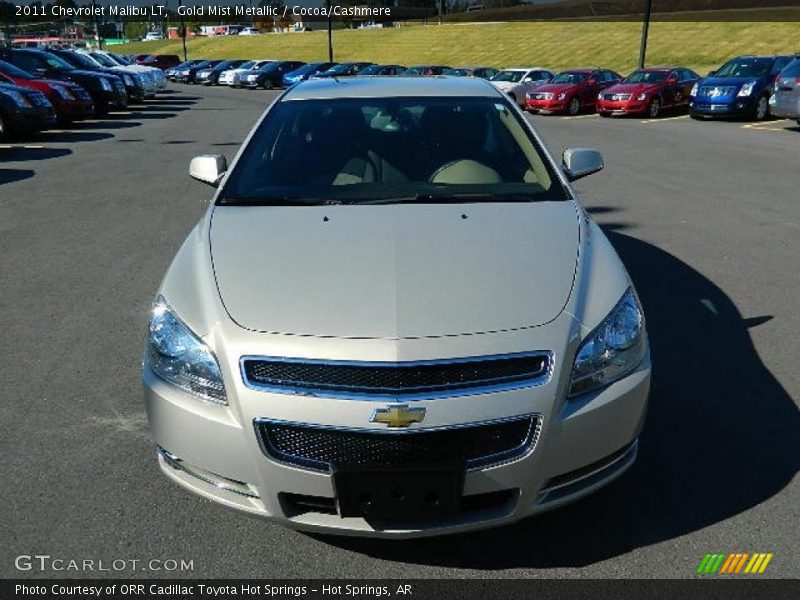 Gold Mist Metallic / Cocoa/Cashmere 2011 Chevrolet Malibu LT
