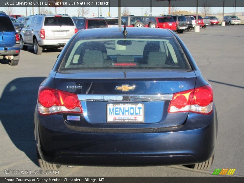 Imperial Blue Metallic / Jet Black 2011 Chevrolet Cruze LT