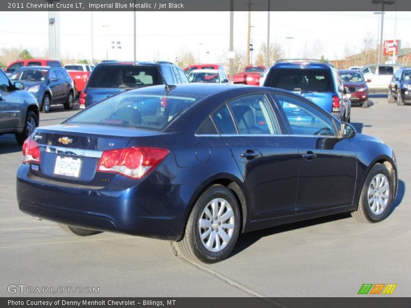 Imperial Blue Metallic / Jet Black 2011 Chevrolet Cruze LT