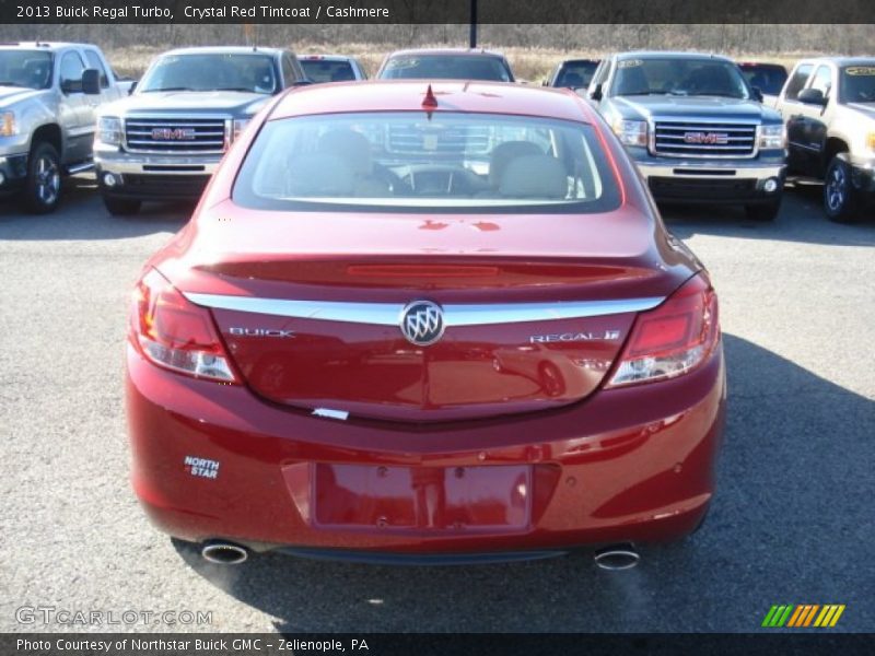 Crystal Red Tintcoat / Cashmere 2013 Buick Regal Turbo