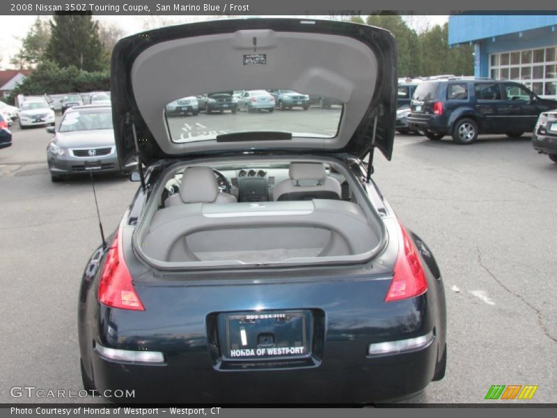 San Marino Blue / Frost 2008 Nissan 350Z Touring Coupe