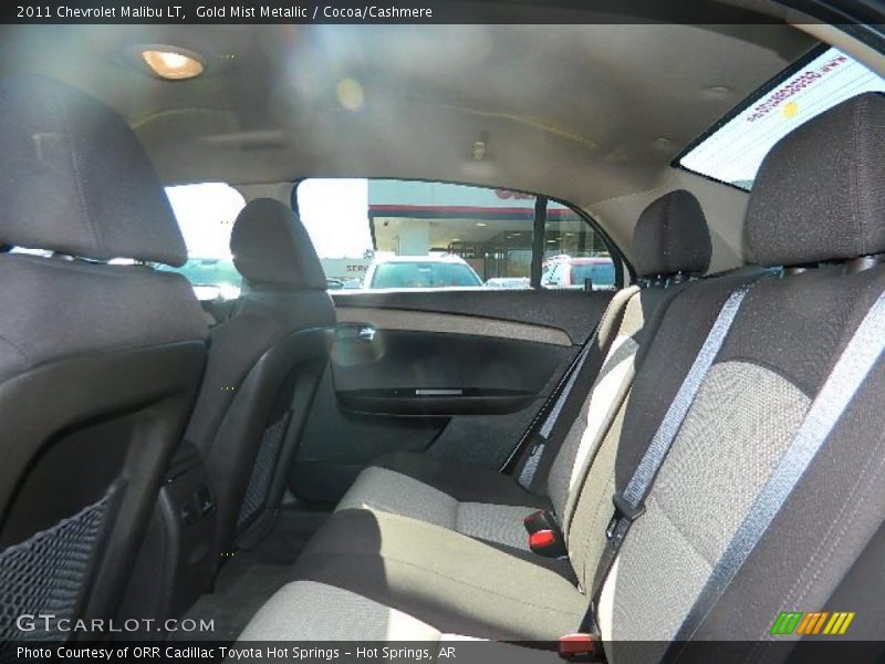 Gold Mist Metallic / Cocoa/Cashmere 2011 Chevrolet Malibu LT