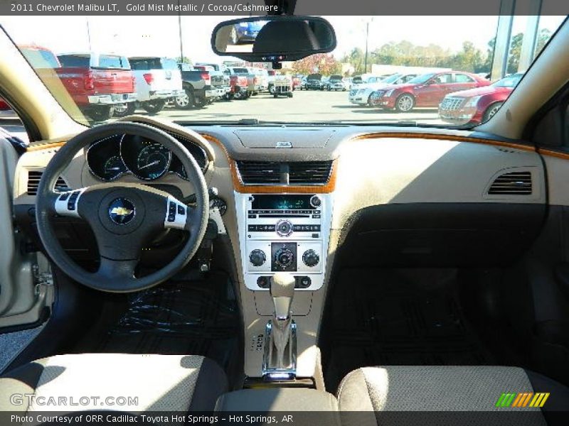 Gold Mist Metallic / Cocoa/Cashmere 2011 Chevrolet Malibu LT
