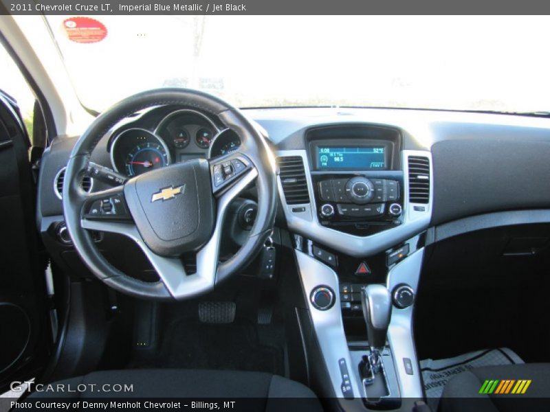 Imperial Blue Metallic / Jet Black 2011 Chevrolet Cruze LT