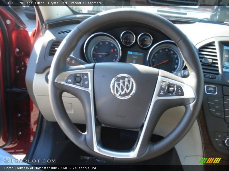 Crystal Red Tintcoat / Cashmere 2013 Buick Regal Turbo