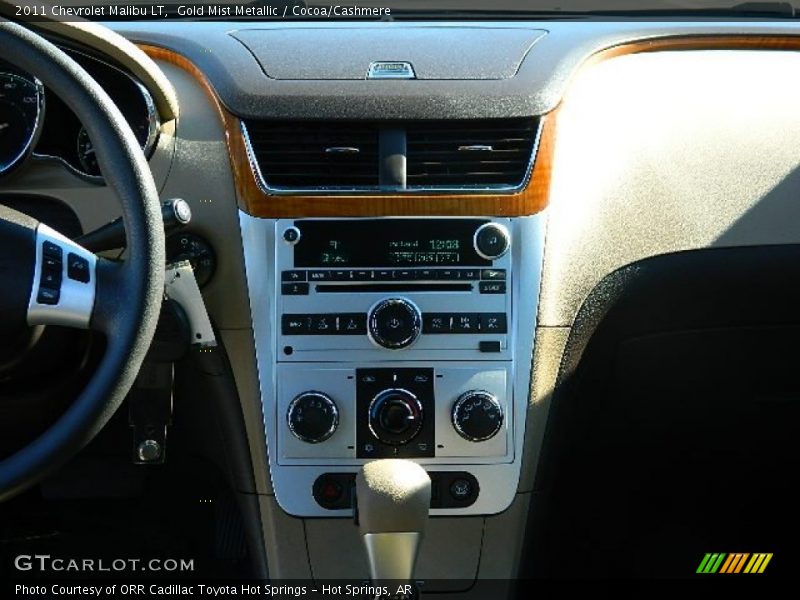 Gold Mist Metallic / Cocoa/Cashmere 2011 Chevrolet Malibu LT