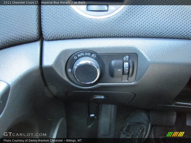 Imperial Blue Metallic / Jet Black 2011 Chevrolet Cruze LT