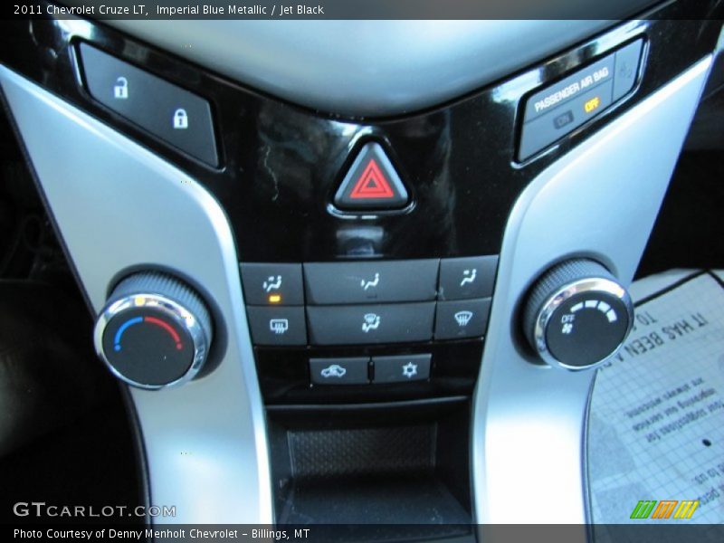 Imperial Blue Metallic / Jet Black 2011 Chevrolet Cruze LT