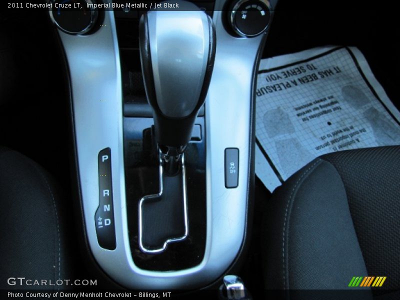 Imperial Blue Metallic / Jet Black 2011 Chevrolet Cruze LT