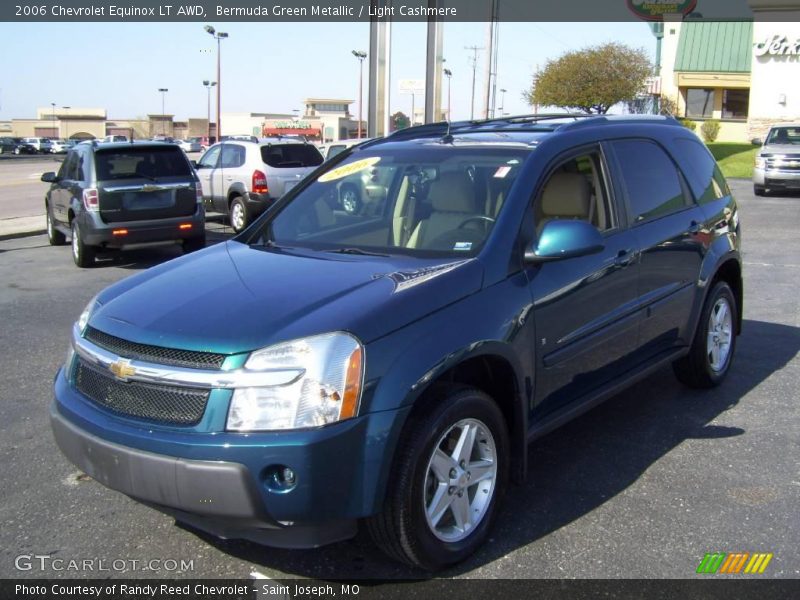 Bermuda Green Metallic / Light Cashmere 2006 Chevrolet Equinox LT AWD
