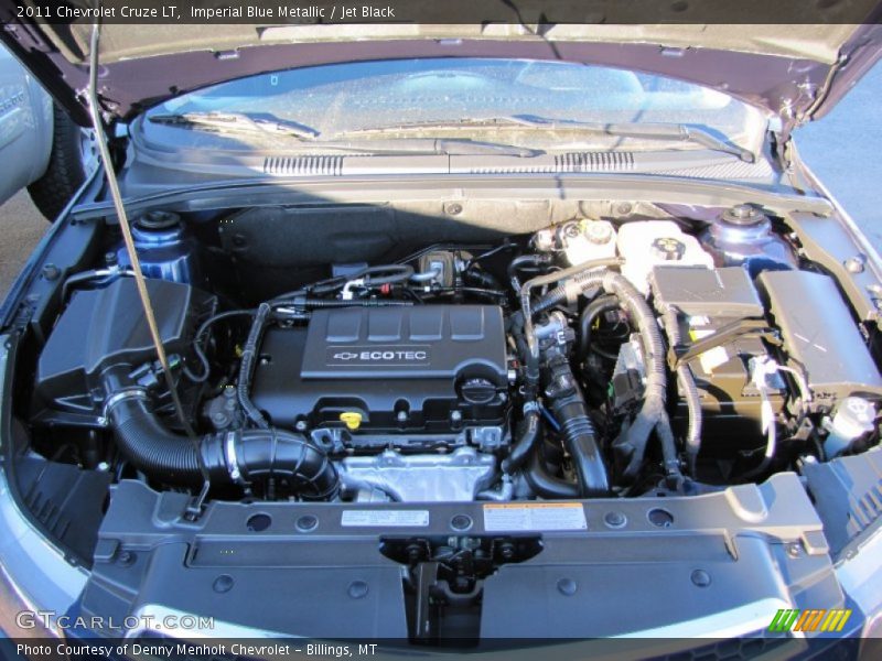 Imperial Blue Metallic / Jet Black 2011 Chevrolet Cruze LT